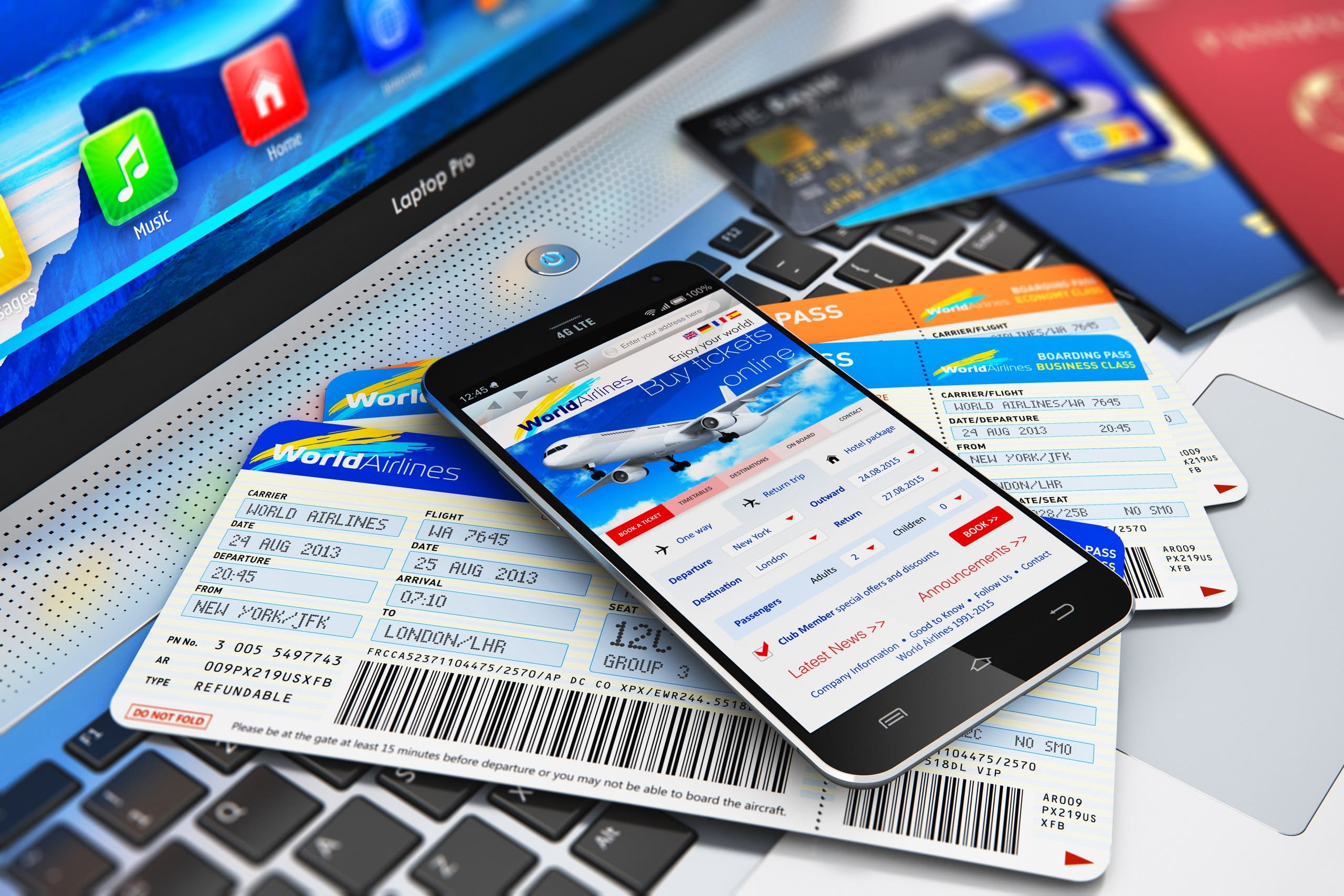  Compra de Passagens aéreas e cotação